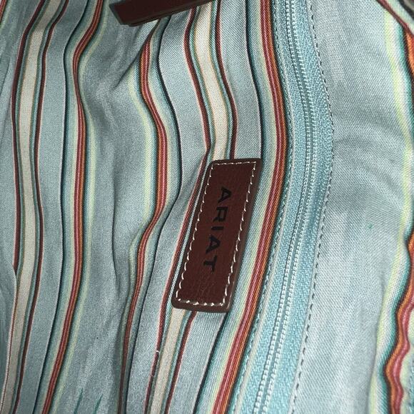 Ariat Ladies Victoria Leather Concealed Carry Satchel Purse A770009602 - Picture 12 of 12